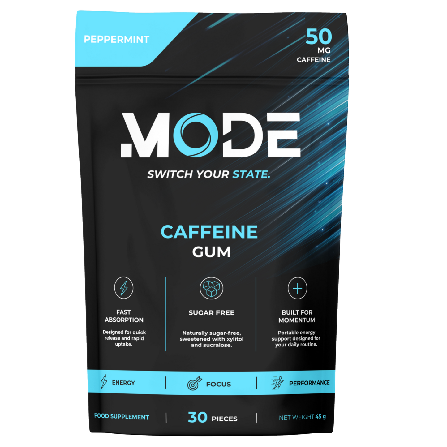 MODE Caffeine Gum